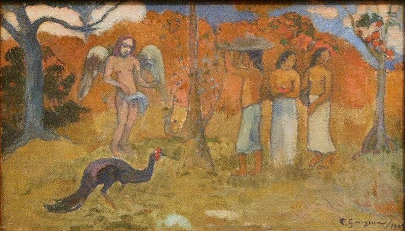Paul Gauguin The Judgement of Paris oil painting image